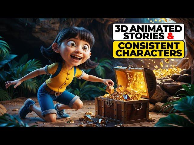 Create Stunning 3D Animated Stories With Consistent Characters – Ultimate Secret Revealed!