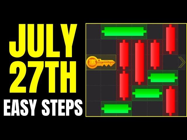 Key 8!  Hamster Kombat New Mini Game for 8th Key - 27 July (Puzzle Solved)