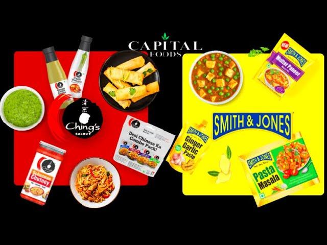 Products of Capital Foods | Smith & Jones | Chings Secret | Business empire of Capita foods