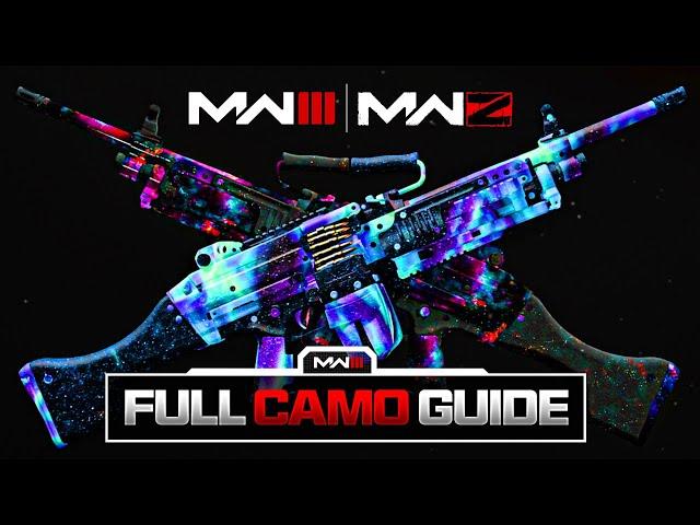 ULTIMATE MW3 Mastery Camo Guide & ALL Unlock Challenges... (MW3 How to Unlock ALL Camos Explained)