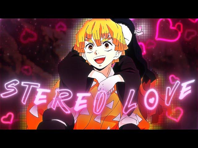 nezuko x zenitsu   - stereo love  [edit/amv]