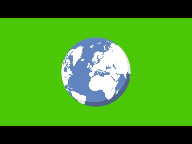 Spinning Earth Green Screen Effect Free Download 1080p