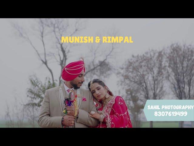 Best Punjabi Wedding Highlight 2024 ( Munish + Rimpal )  Sahil Photography Bhuna   8307619499