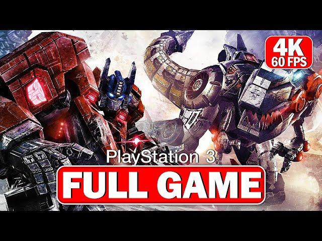 Transformers: War for Cybertron Gameplay Walkthrough FULL GAME (4K 60FPS ULTRA HD)