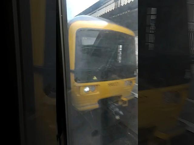 166221 arriving at Paignton train station and 166202 departing