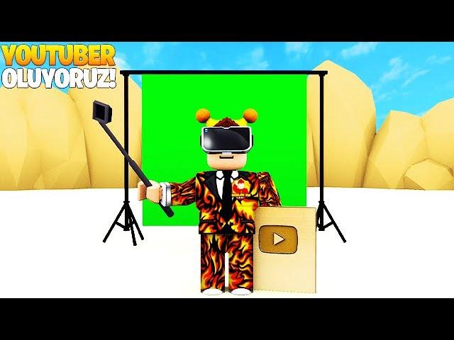 En Başarılı Youtuber olmaya çalıştım! | Youtube Life | Roblox Türkçe