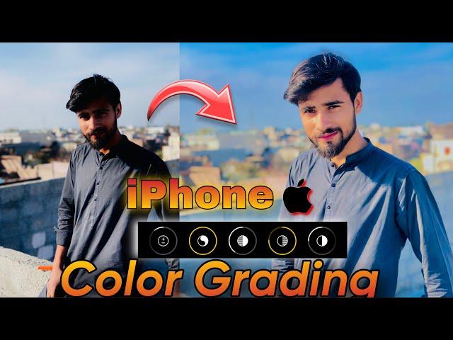 Color Grading In Iphone || iphone Photo Editing