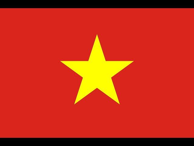 Historic Vietnamese Flag Animation