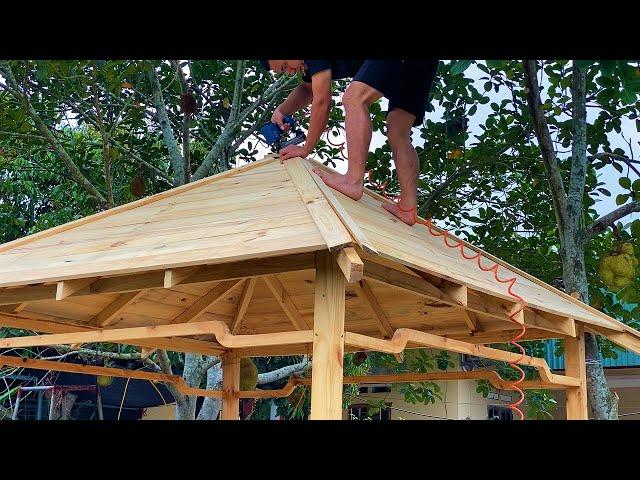 The Most Perfect Wood Recycling Project Never Seen - Garden Hut Pergola Structures for Cozy Backyard