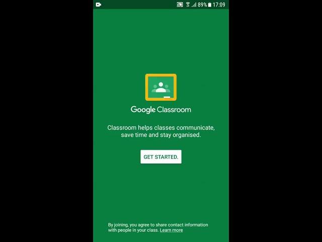 GOOGLE CLASSROOM: Andrioid error solved