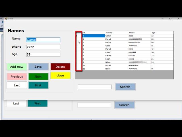 c# tutorial for beginners -  remove default column datagridview