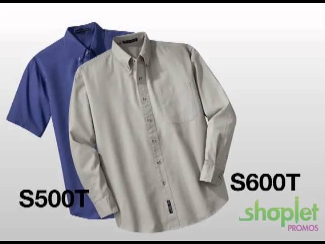 Shoplet Promos - Port Authority Twill Shirts