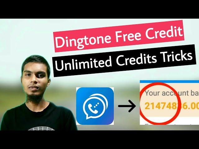 How To Get Unlimited Credit Dingtone | Free Calling App| Dingtone Free Credit | Dingtone Redeem Code