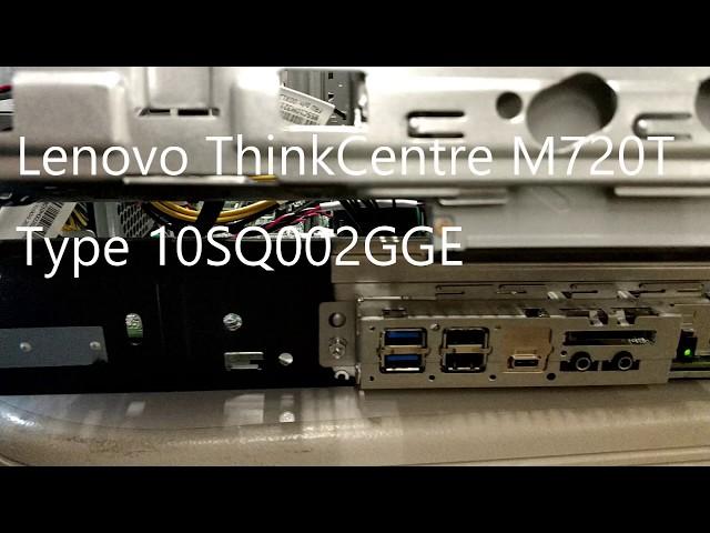 Lenovo ThinkCentre M720T - Type 10SQ002GGE