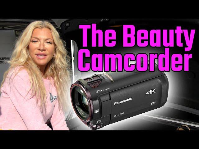 My own camcorder shocked me !  VX981