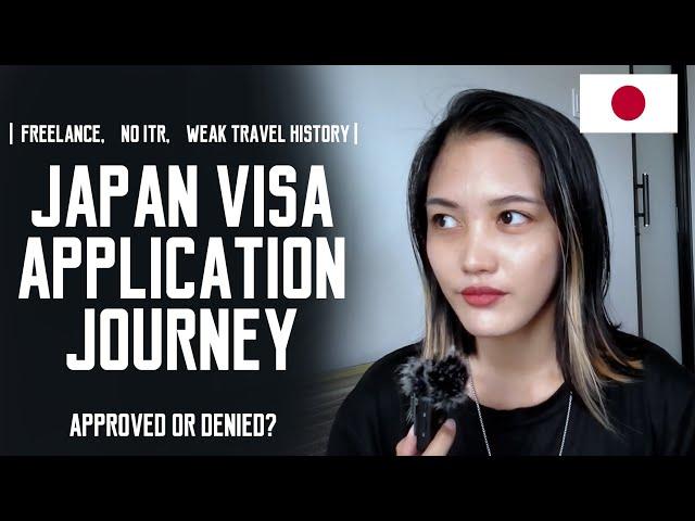 Japan Visa Application: No ITR, Freelancer, Weak Travel History | Approved or Denied?