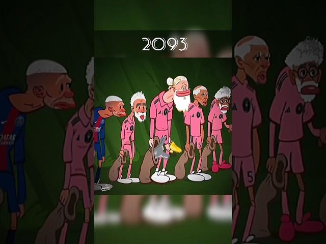 Messi vs Ronaldo and Others  #animation #football #shorts