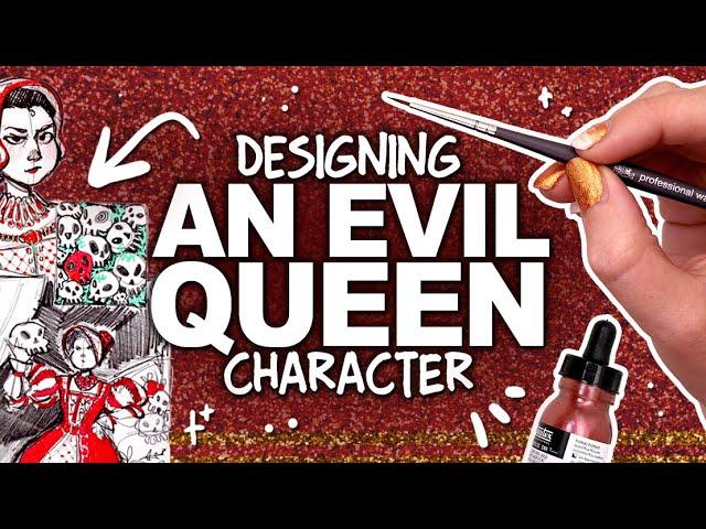 DON'T GET IN HER WAY!! | Character Design |  ArtSnacks+ Mystery Art Supply Unboxing