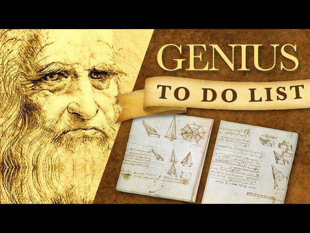 How To Make To-Do Lists Like Leonardo da Vinci (Life Changing)