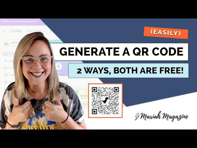 2 Ways to Make a QR Code for Free! | Quick & Simple QR Code Generator Tutorial