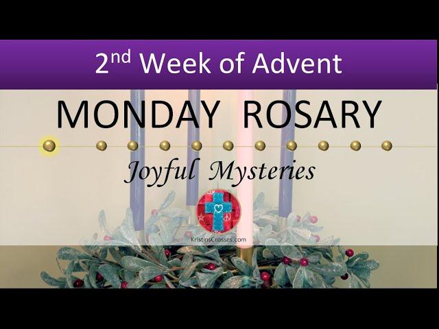 Monday Rosary • Joyful Mysteries of the Rosary  December 9, 2024 VIRTUAL ROSARY - MEDITATION