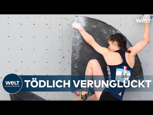BOULDER-DRAMA: Juniorenweltmeisterin Luce Douady beim Klettern tödlich verunglückt