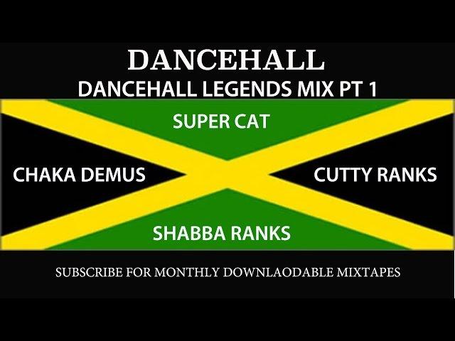 DANCEHALL LEGENDS MIX PT 1 - Super Cat, Shabba Ranks, Chaka Demus, Cutty Ranks