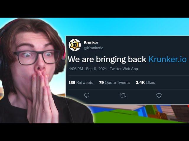 Krunker.io is SAVED!? (NEW SEASON CONFIRMED!)