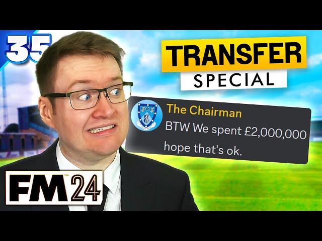 £2,000,000 SPENT BY THE BOARD?! HELP. - Park To Prem FM24 | Episode 35 | Football Manager 2024