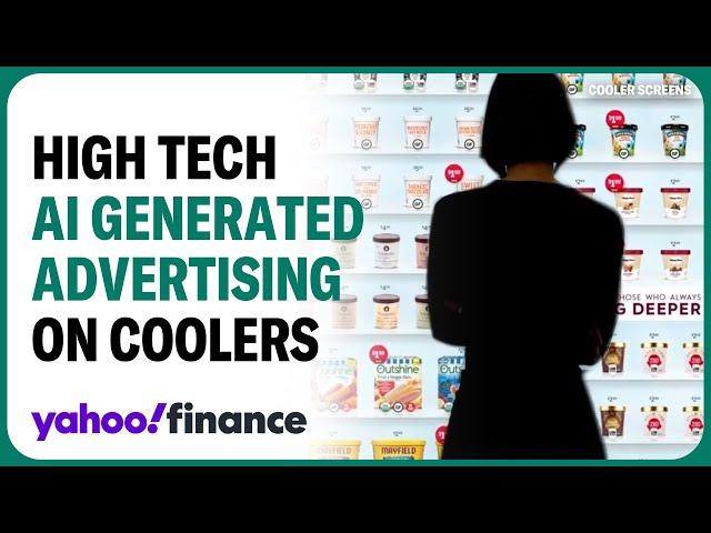 AI generated advertising aims to change the way people shop with vivid imagery on coolers