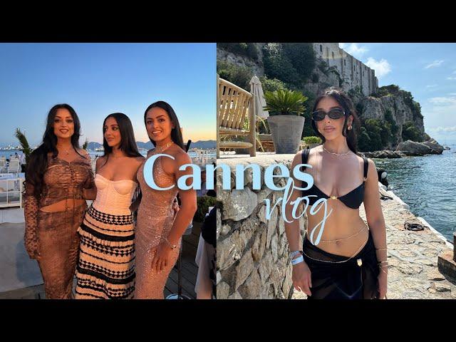 Cannes (vlog) La Guerrite, Nammos, Medusa & more | a luxury sisters trip