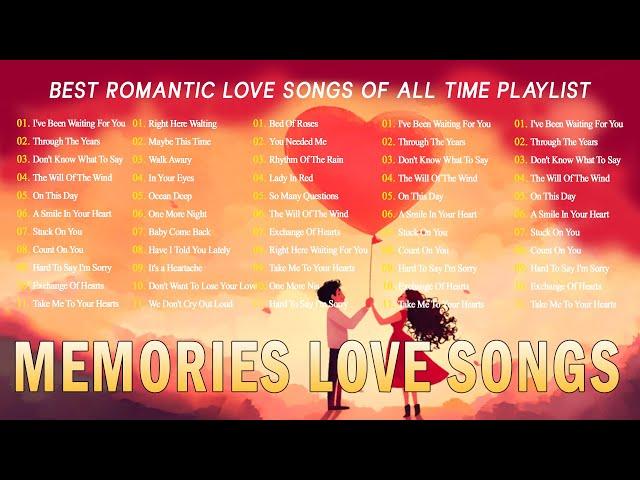 All Time Favorite Hits Songs  Romantic Old Love Songs Playlist  Love Songs 2024