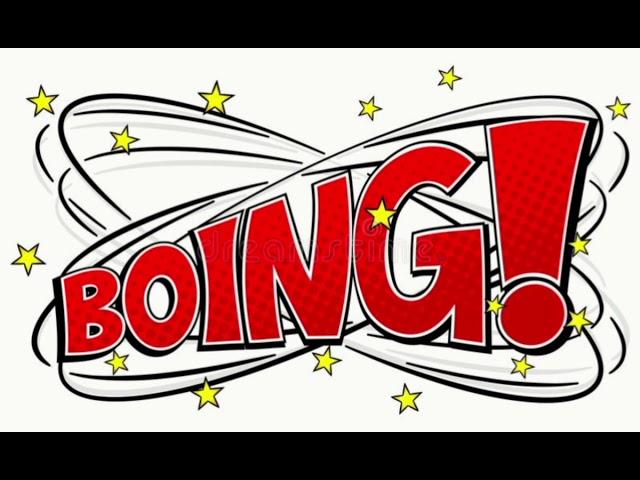 My Cartoon Boing Sound Effects