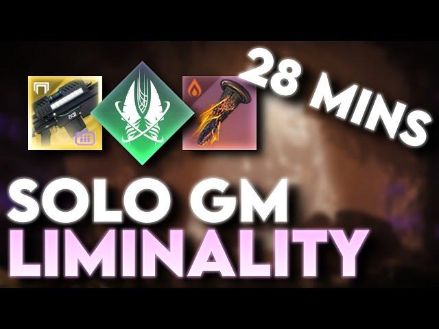 Solo Grandmaster Liminality in 28 Minutes! (28:04, Prismatic Titan)