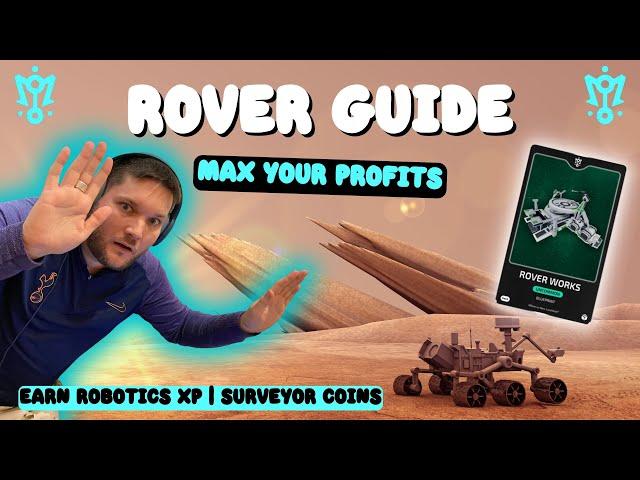 Rover Works | How to Earn Shards & Materials with Rover Missions | Million on Mars Land Rush