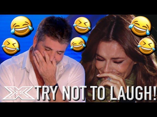 Try Not To Laugh Challenge! HILARIOUS X Factor Auditions | X Factor Global