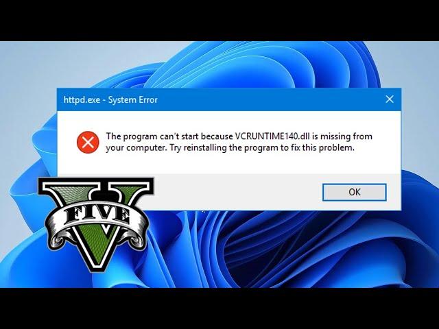 VCRuntime 140.dll Is Missing | GTA 5 | FIX ALL Visual C-Runtime-Errors | 2022 UPDATED