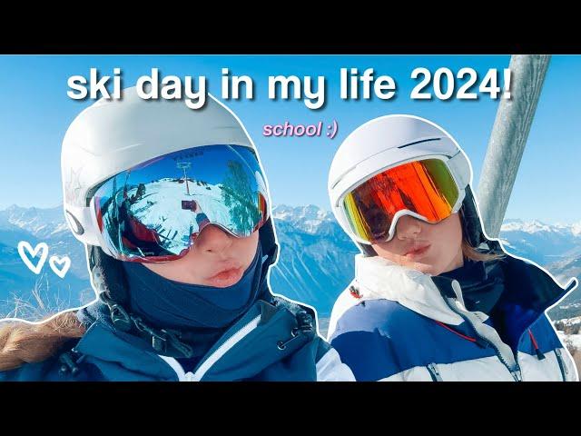 BOARDING SCHOOL SKI DAY IN MY LIFE! *winter vlog 2024*