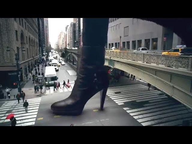 Giantess in Longchamp Commercial