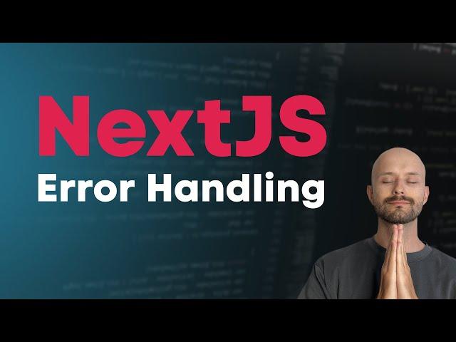 Full Stack like a Pro:   NextJS  error handling