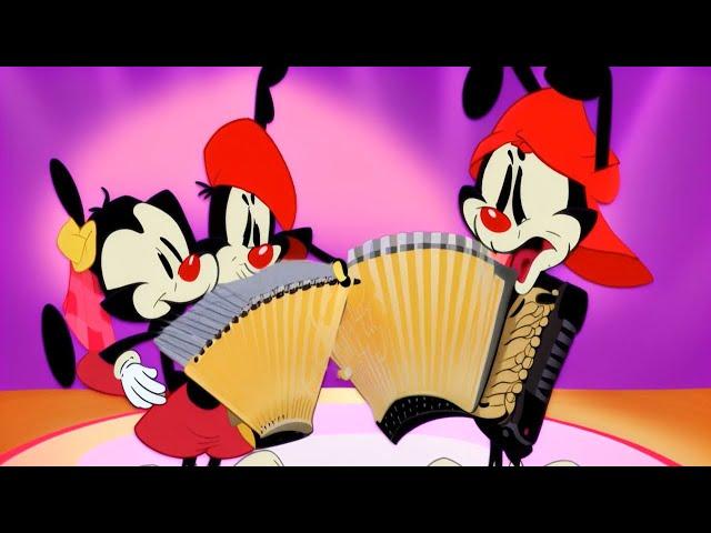 Accordeon Duo Fantasy - Accordeon Waltz, fun cartoon (official music video) accordion animation