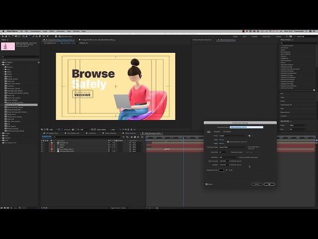 The Explainer Girl Tutorial (After Effects Template)