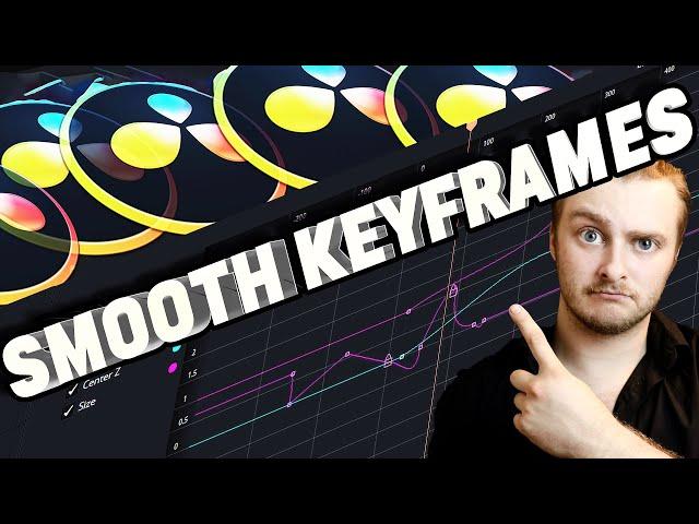 Smooth Your Keyframes in Davinci Resolve 16!