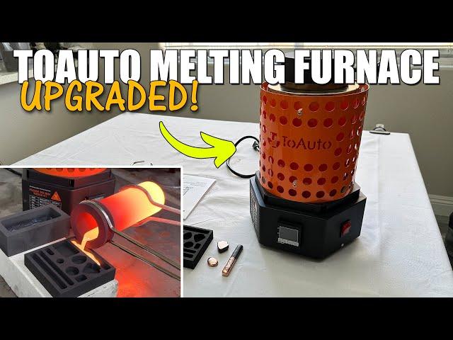 UPGRADED ToAuto Melting Furnace - Simple Beginner's Metal Casting Furnace