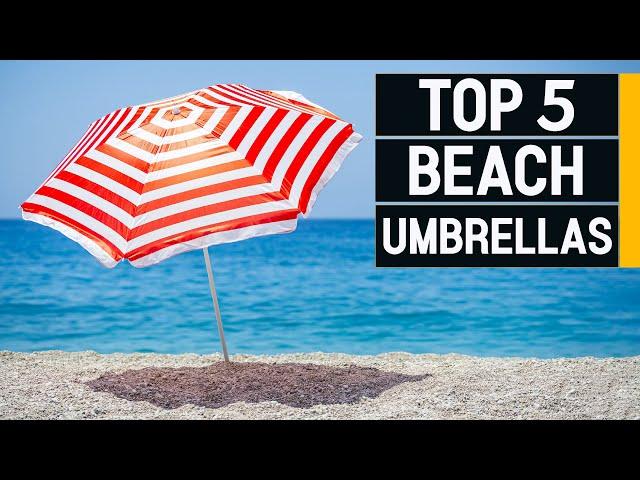 Top 5 Best Beach Umbrellas 2023 [don’t buy one before watching this]