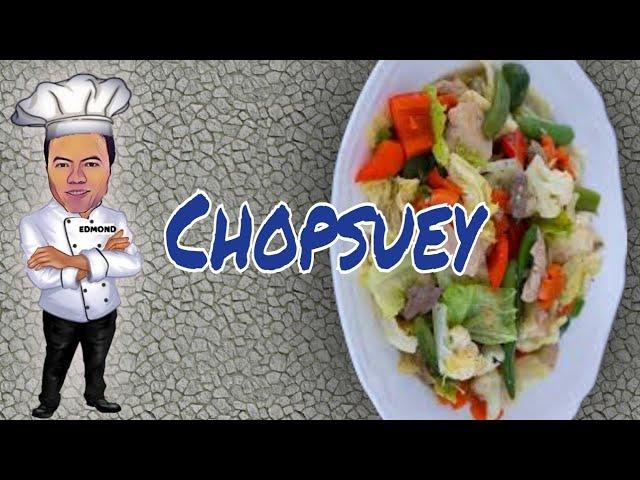 How to cook Chopsuey in Oyster Sauce | Edmund Mindaros