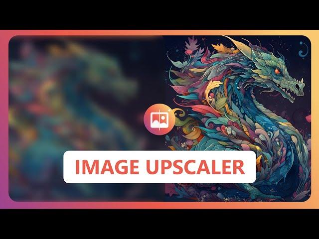 Nero AI Image Upscaler Quick Start