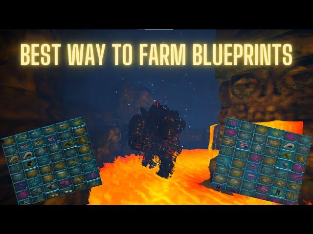 THE BEST WAY TO FARM BLUEPRINTS ON ARK! - ARK PvP