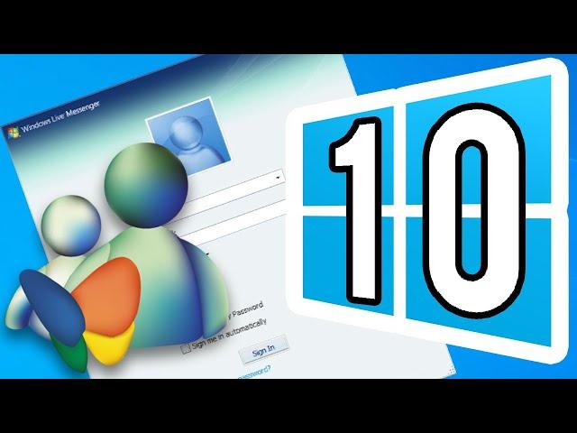 How To Use MSN Messenger on Windows 10!