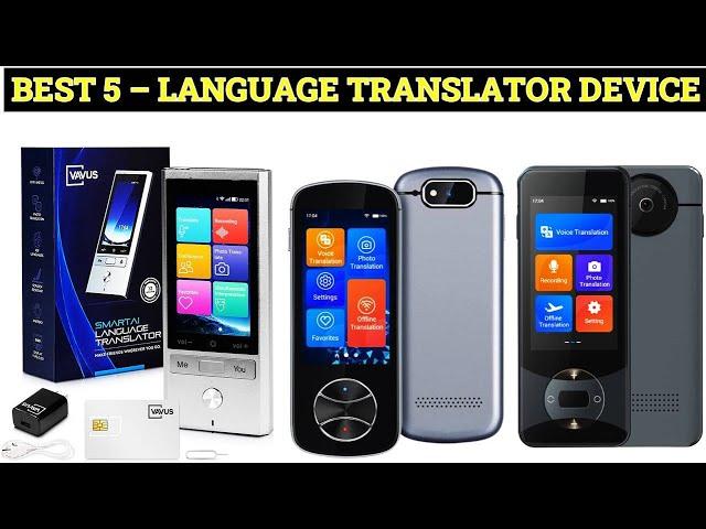 Top 5 Best Language Translator Device of 2024